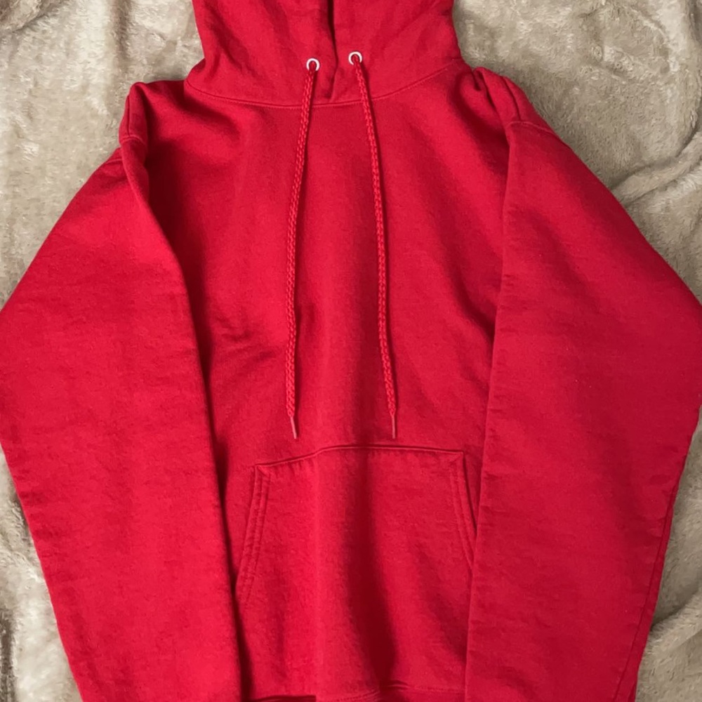 Hanes red hoodie